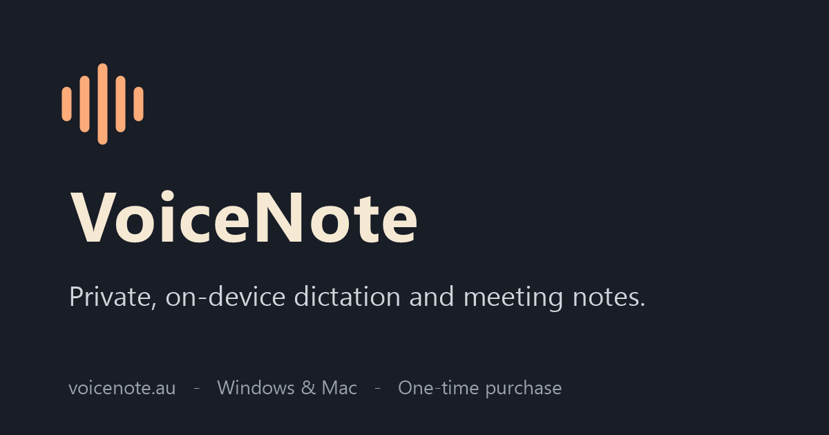 VoiceNote screenshot 1